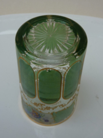 Antique Bohemian ice tea glasses