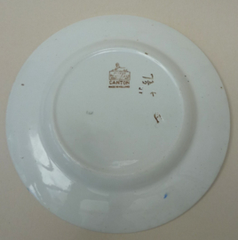 Petrus Regout decor Canton bord 19e eeuw