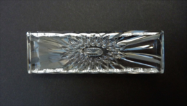 Val Saint Lambert crystal knife rests