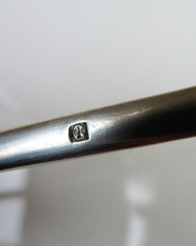 Bohrmann Kruisband verzilverd koudvlees vorkje