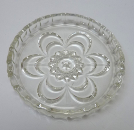 Walther Glas kristallen onderzetters jaren 70