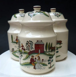 Mason's Country Lane lidded canister
