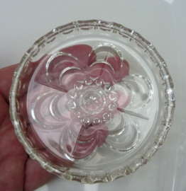 Walther Glas kristallen onderzetters jaren 70