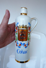 Catalan porcelain cognac jug