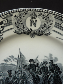Boch La Louviere Napoleon bord De slag bij Friedland