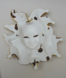 Vintage Venetian Harleqijn wall mask with musical notes