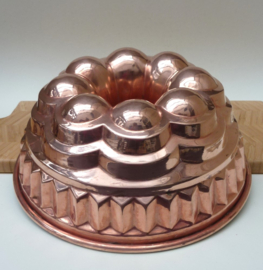 Antique Christian Wagner copper turban cake mold