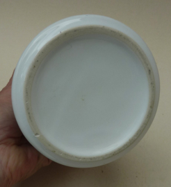 Brandani Italy Design ceramic canister with metal lid
