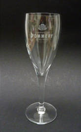 Pommery crystal champagne glass