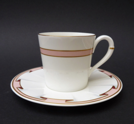 Villeroy Boch Paloma Picasso Rue Royale koffiekop met schotel