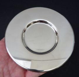 Italwaber stainless steel espresso cup with saucer