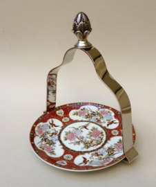 Verzilverde bordklem