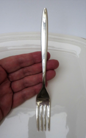 Christofle Orleans silver plated dessert fork