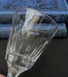 Val St Lambert wine glass Poniatowski