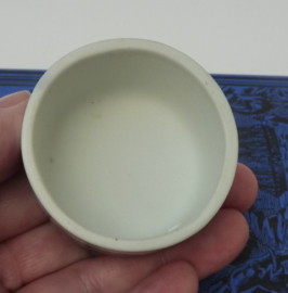 Vintage Blauw Wit Chinees porseleinen theebus