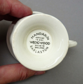 Wedgwood Mandarin demitasse kop en schotel