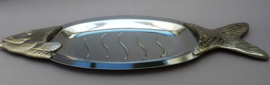 BMF Fritz Nagel large stainless steel fish serving dish