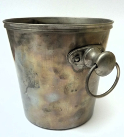 Art Deco aluminium wine bucket