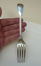 WMF Geislingen Augsburger Faden silver plated dessert fork