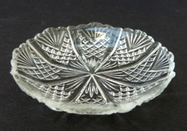 Early American Pattern Glass salt dish