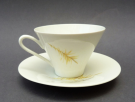 Hutschenreuther Hohenberg Mid Century demitasse kop en schotels