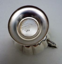 Marlboro Plate Old English Reproduction silver plated tray and creamer