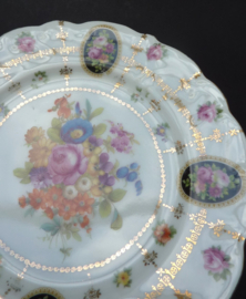 Erdmann Schlegelmilch antique porcelain dessert plates