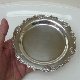 A pair of Cohr Denmark silver plated bottle coasters