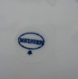 Carl Teichert Meissen Blue Onion bowl