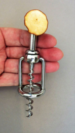 Vintage antler and stainless steel German corkscrew