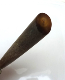 JA Henckels Solingen horn handle table knife