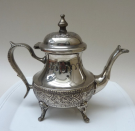 Silver plated Arabic teapot