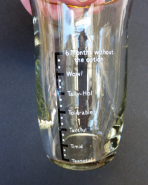 Ballantines Guide to Beginners Collectible Barware whiskey glas