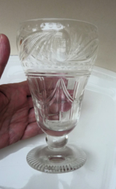 Victorian glass celery vase