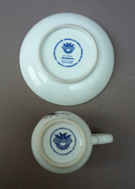 Villeroy Boch Botanica demitasse kop en schotel Chelidonium en Asperula