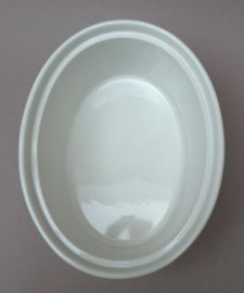 White ceramic hare tureen Japan