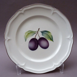 Villeroy Boch Frutta salad plate with plum