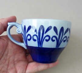 Royal Sphinx Holland cobalt blue cup with saucer