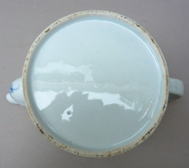 Antique Thuringia Strawflower porcelain teapot