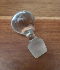 Cut crystal liqueur decanter
