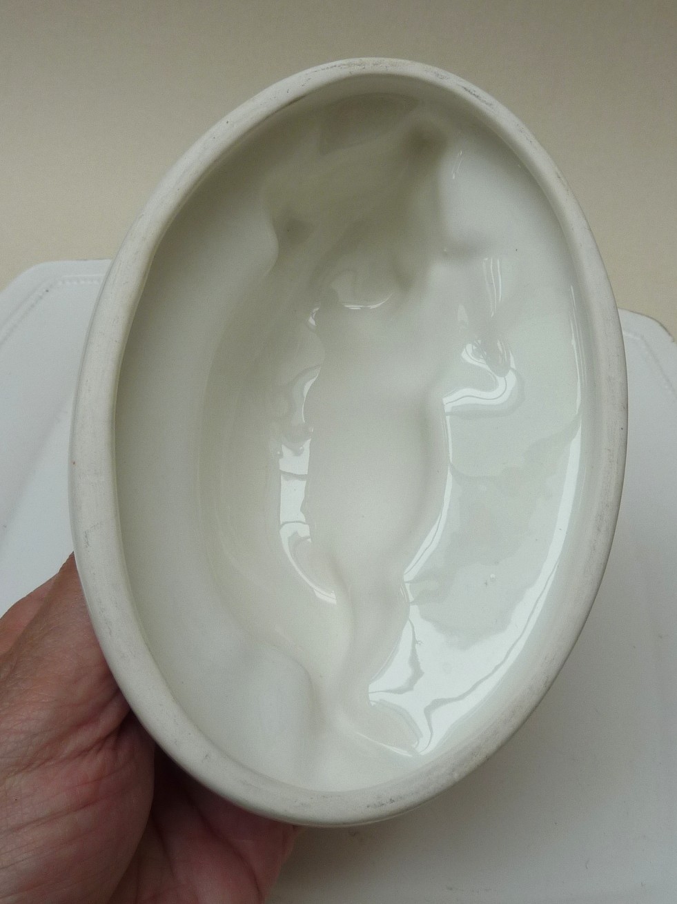 Faience Pig pate tureen