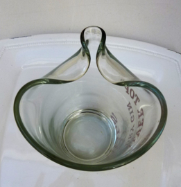 Bols Silver Top Dry Gin glazen pitcher