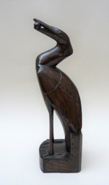 Art Deco Balinese woodcraft bird