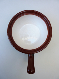 Tellurite handled mushroom tureen model 1139