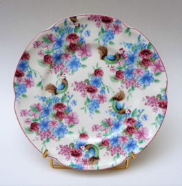 Johnson Bros Farmhouse Chic salad plate Chicken Chintz