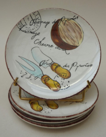 Faience kaasbordjes La Fromagerie