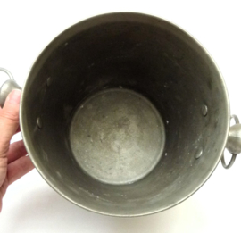 Art Deco aluminium wine bucket