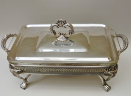 FB Rogers silver plated chafing dish buffet server