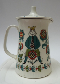 Figgjo Flint Norway Mid Century koffiekan Saga