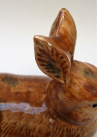 Michel Caugant rabbit tureen